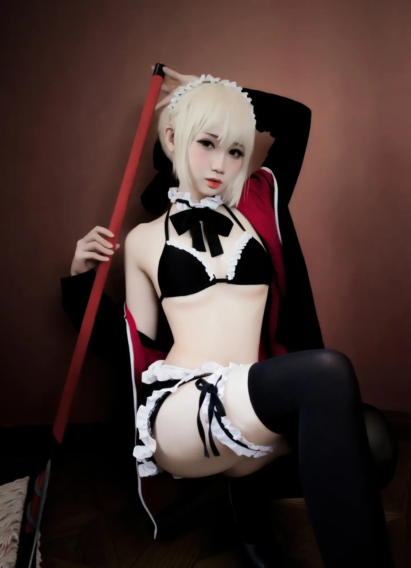 焖焖碳 FGO 黑呆 女仆